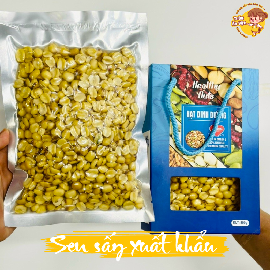 Sen sấy xuất khẩu, hộp 500gr